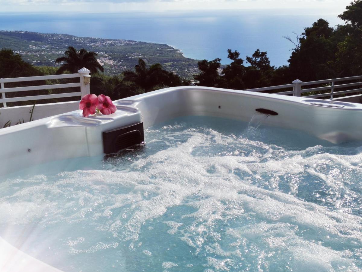 Belavue & Spa Prive, Avec Vue Panoramique Sur Mer, Jardin Creole Paysager, Jacuzzi Prive บูญองต์ ภายนอก รูปภาพ