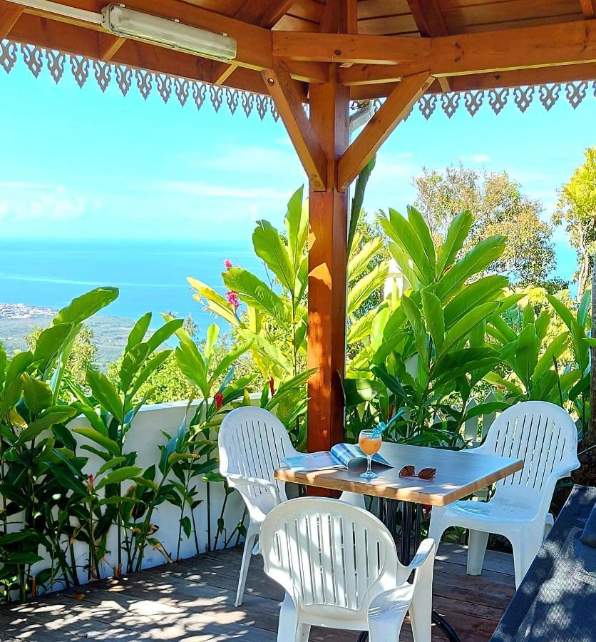 Belavue & Spa Prive, Avec Vue Panoramique Sur Mer, Jardin Creole Paysager, Jacuzzi Prive บูญองต์ ภายนอก รูปภาพ