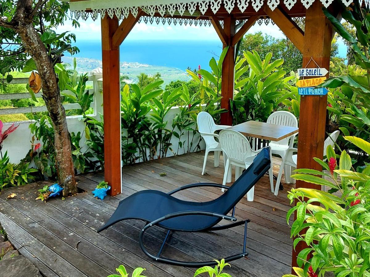 Belavue & Spa Prive, Avec Vue Panoramique Sur Mer, Jardin Creole Paysager, Jacuzzi Prive บูญองต์ ภายนอก รูปภาพ
